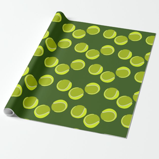 PAPIER CADEAU TENNIS BALLES 3 AMIGOS (Déroulé)