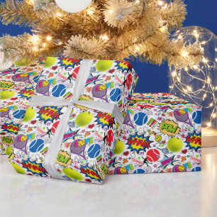 Papier Cadeau 😍 🤩 tennis 🎾 motif