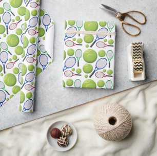 Papier Cadeau Terminer le tennis