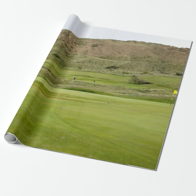 Papier Cadeau Terrain de golf (Déroulé)
