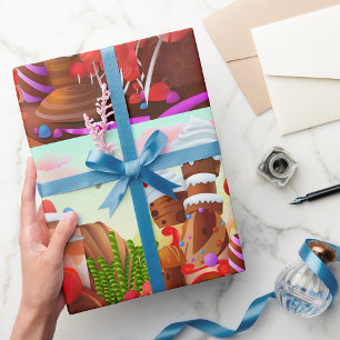 Papier Cadeau Terre De Chocolat