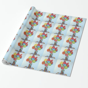 Papier Cadeau Terre de sucrerie
