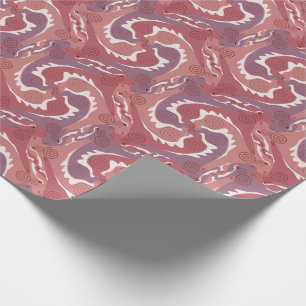 Papier Cadeau Tesselation de hares à torsion stylisée 8 Wrapper 