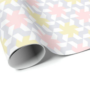 Papier Cadeau Tessellation de Pink et Yellow Pinwheel
