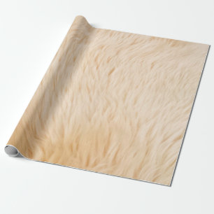 Papier Cadeau Texture animale de fourrure de chèvre