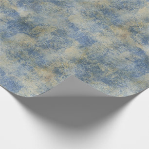 Papier Cadeau Texture bleu rustique