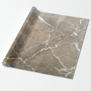 Papier Cadeau Texture cool moderne en pierre de marbre