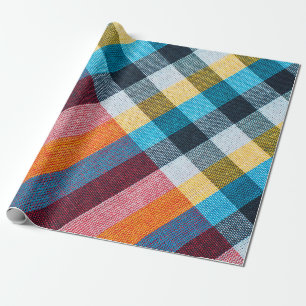 Papier Cadeau Texture de fermeture de tissu, tissage de style th