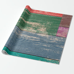 Papier Cadeau Texture de la surface en bois couleur comme arrièr