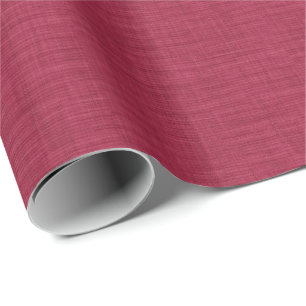 Papier Cadeau Texture de lin beige simple minimaliste