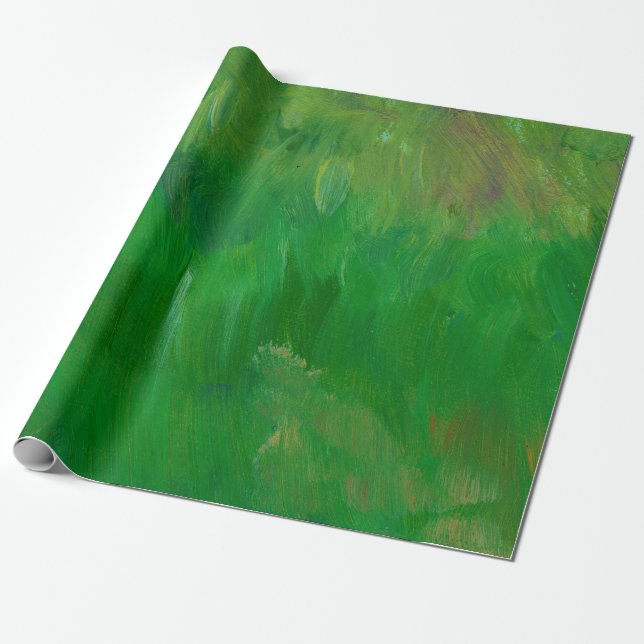 Papier Cadeau Texture de peinture d'herbe verte. Arrière - plan  (Déroulé)