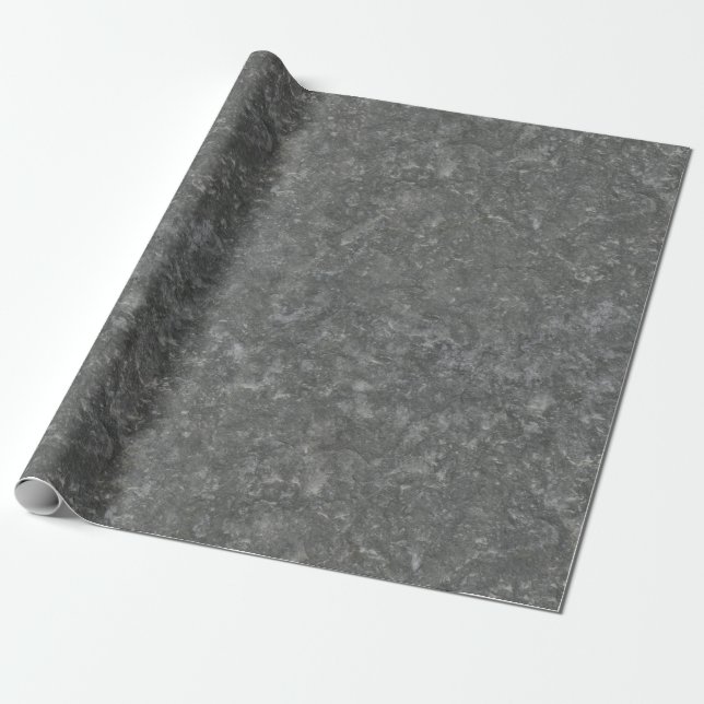 Papier Cadeau Texture de pierre de Basalt (Déroulé)