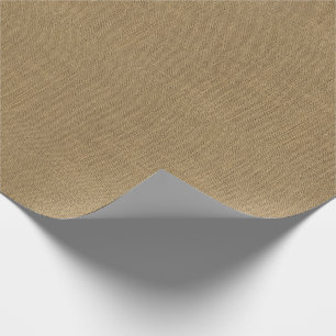 Papier Cadeau Texture de toile de jute