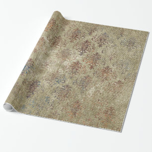 Papier Cadeau Texture des Damas vieilles
