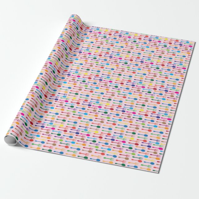Papier Cadeau Texture du repas (Déroulé)
