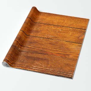 Papier Cadeau Texture en bois foncé. Texture brun bois. Contexte