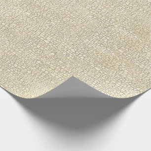Papier Cadeau Texture ene ivoire de craquement