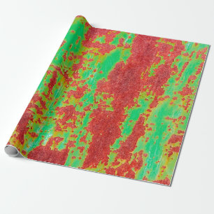 Papier Cadeau Texture métallique avec égratignures et fissures e