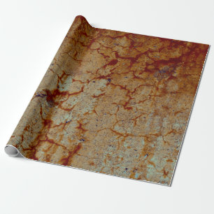 Papier Cadeau Texture Rouille Vintage rouille rustique Découpag