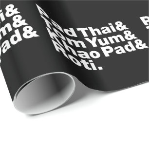 Papier Cadeau Thai Street Food