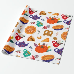 Papier Cadeau Thanksgiving Meme   Remerciez Pour Tout