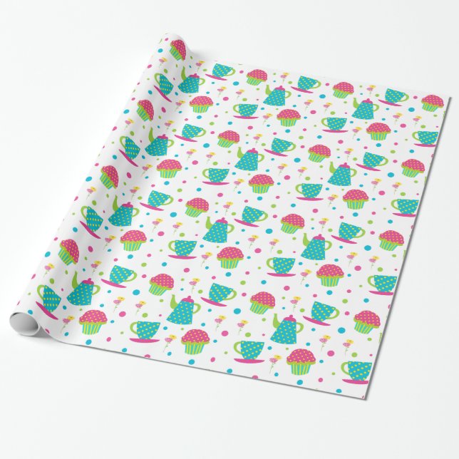 Papier Cadeau Thé (Déroulé)