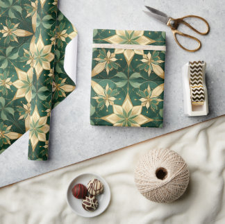 Papier Cadeau The Elegant Christmas - Star