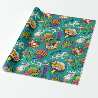 Papier Cadeau Thème BD