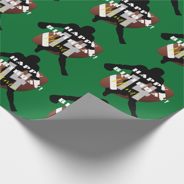 Papier Cadeau THÈME DE FOOTBALL Enveloppement cadeau HAMbyWG (Coin)
