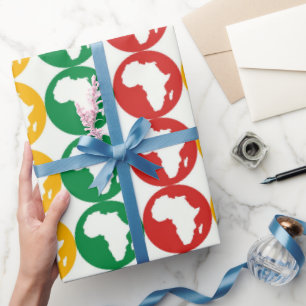 Papier Cadeau Thème du Mois de l'histoire des Noirs