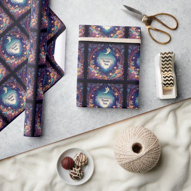 Papier Cadeau Thème Fairy Fairy Party - Fairytale After Dark (Artisanat)