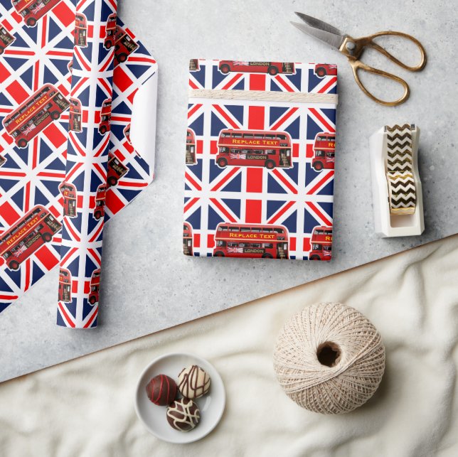 Papier Cadeau Thème Londres (Artisanat)