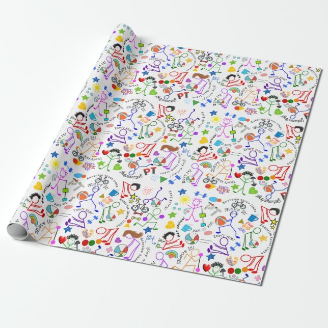 Papier Cadeau Thérapie physique (Déroulé)