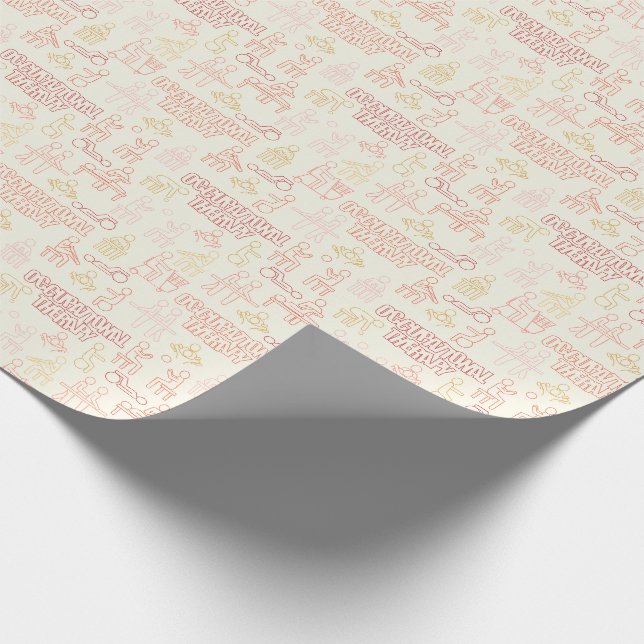 Papier Cadeau Thérapie professionnelle (chaude) (Coin)