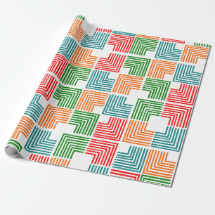 Papier Cadeau Threads carré