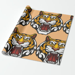 Papier Cadeau Tiger