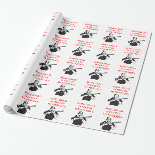 PAPIER CADEAU TIR DE PIÈGE
