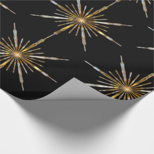 Papier Cadeau Tir Star Holiday Elegant Festive