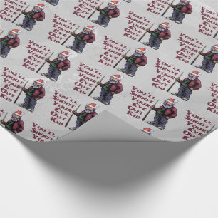 Papier Cadeau Tirez votre oeil