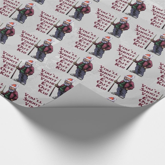 Papier Cadeau Tirez votre oeil (Coin)