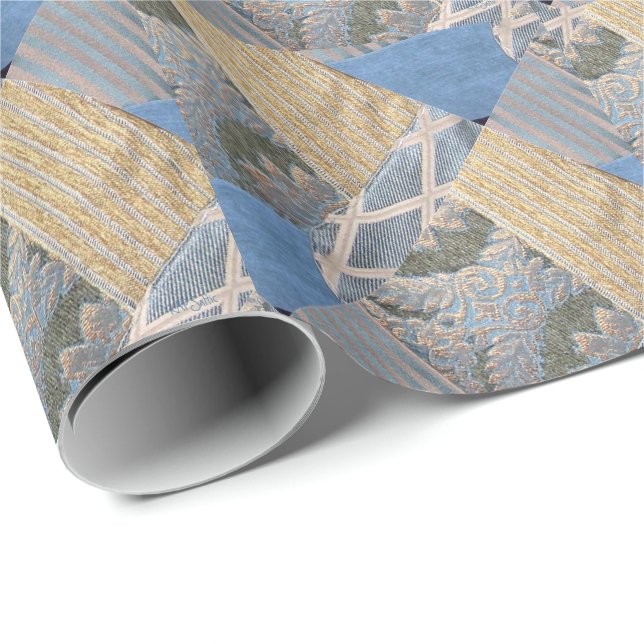 Papier Cadeau Tissu courbé (Coin rond)