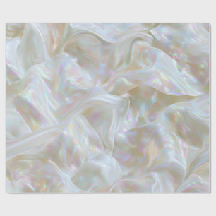 Papier Cadeau Tissu iridescent nacré