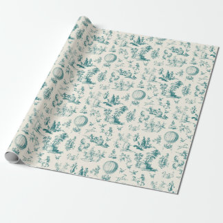 Papier Cadeau Toile du jouy
