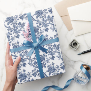 Papier Cadeau Toile Fleur de Saule