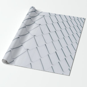 Papier Cadeau Toit blanc