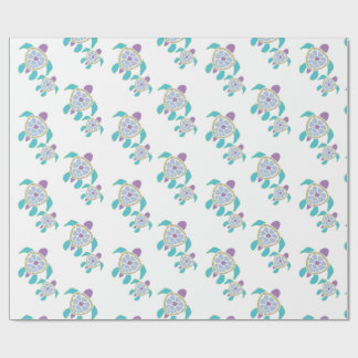 Papier Cadeau Tortue