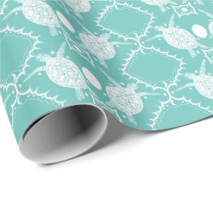 Papier Cadeau Tortues de mer Tortoise Moons Motif Océan Cadeau