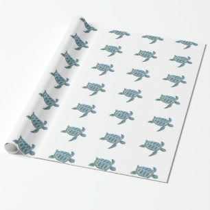 Papier Cadeau Tortues marines