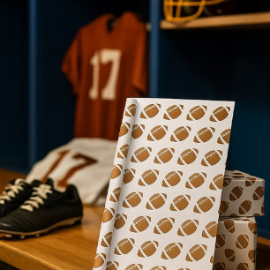 Papier Cadeau Toucher le temps de football