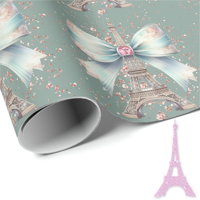 Papier Cadeau Tour Eiffel (Créateur téléchargé)